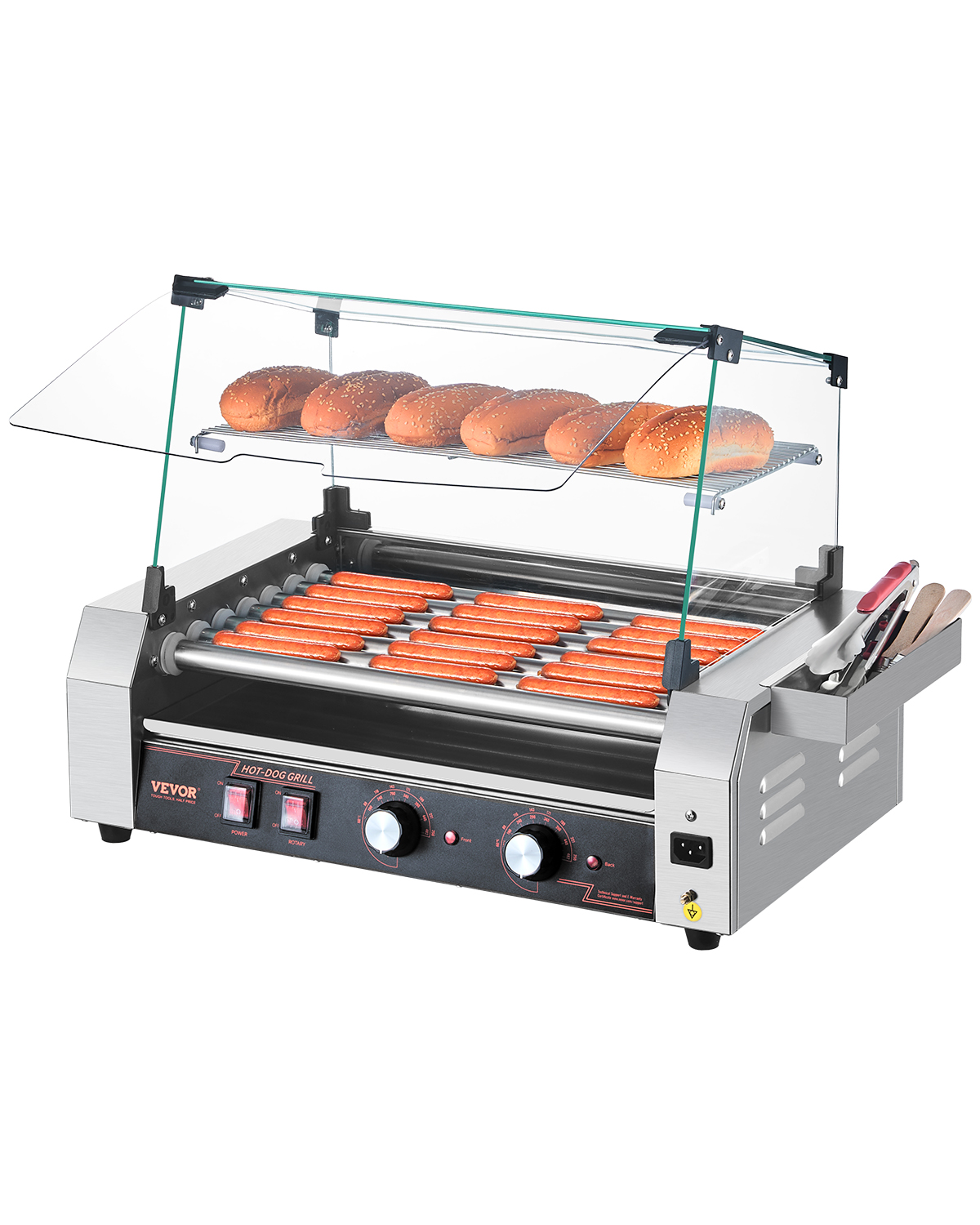 Hot Dog Press - SucceBuy 5 7 11 Rollers Hot