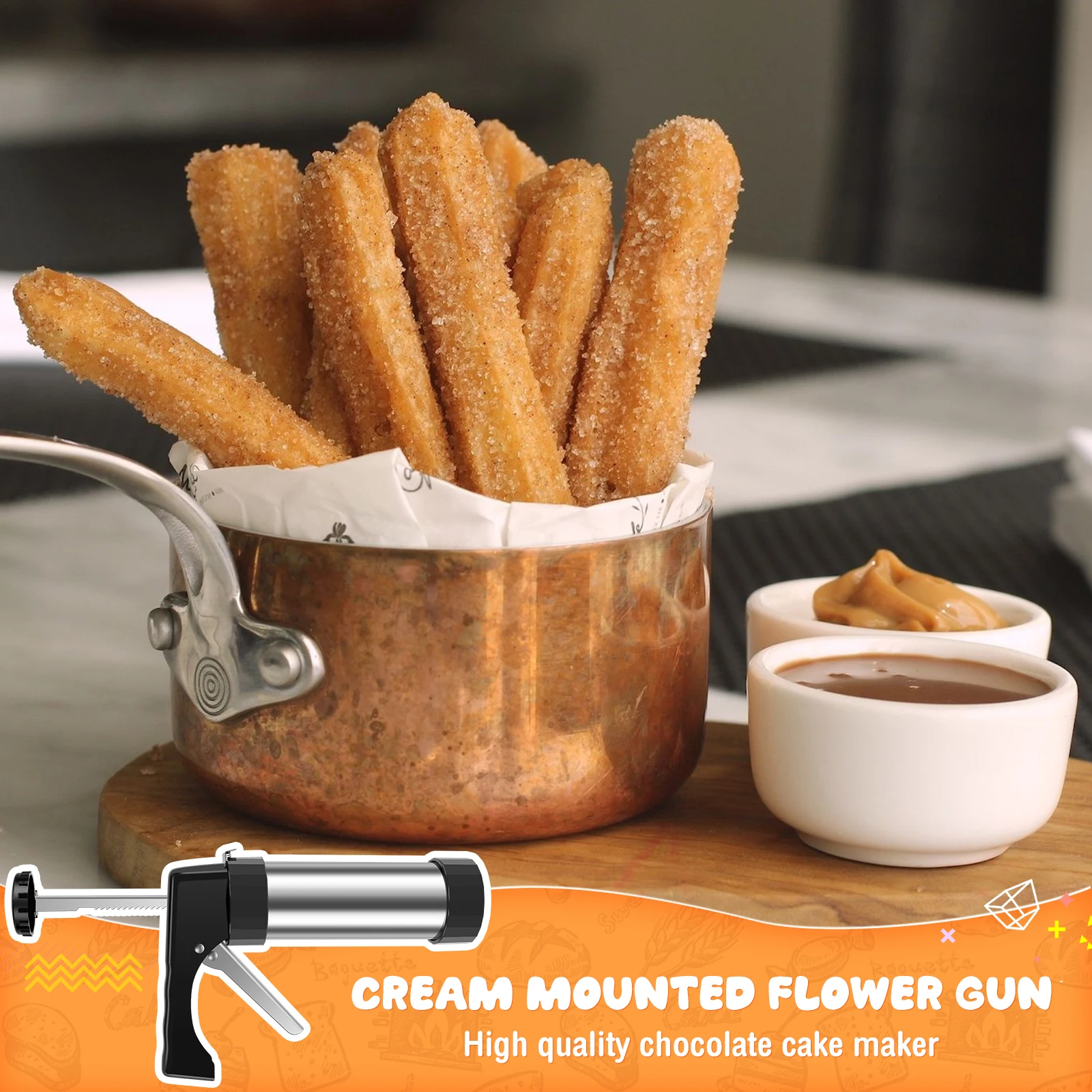 DIY Churro Maker Machine Stain – Churros Maker Gun Bewertung und Preis