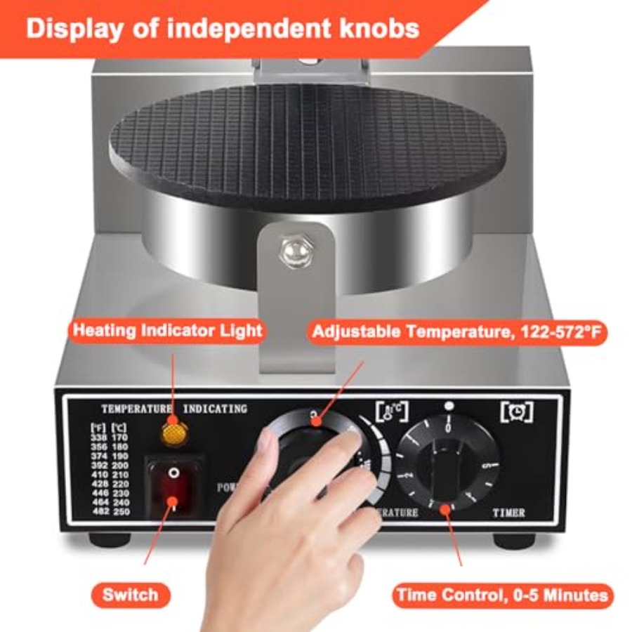 Electric Ice Cream Cone Maker  – Waffle Cone Maker Bewertung und Preis