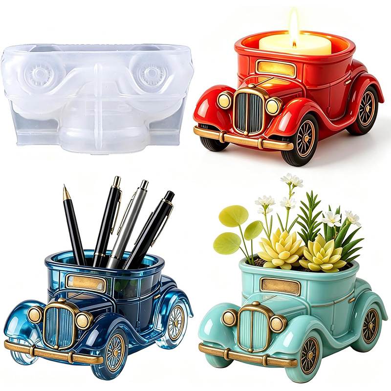 3D Vintage Bus Car Succulent P – Potsticker Mold Bewertung und Preis
