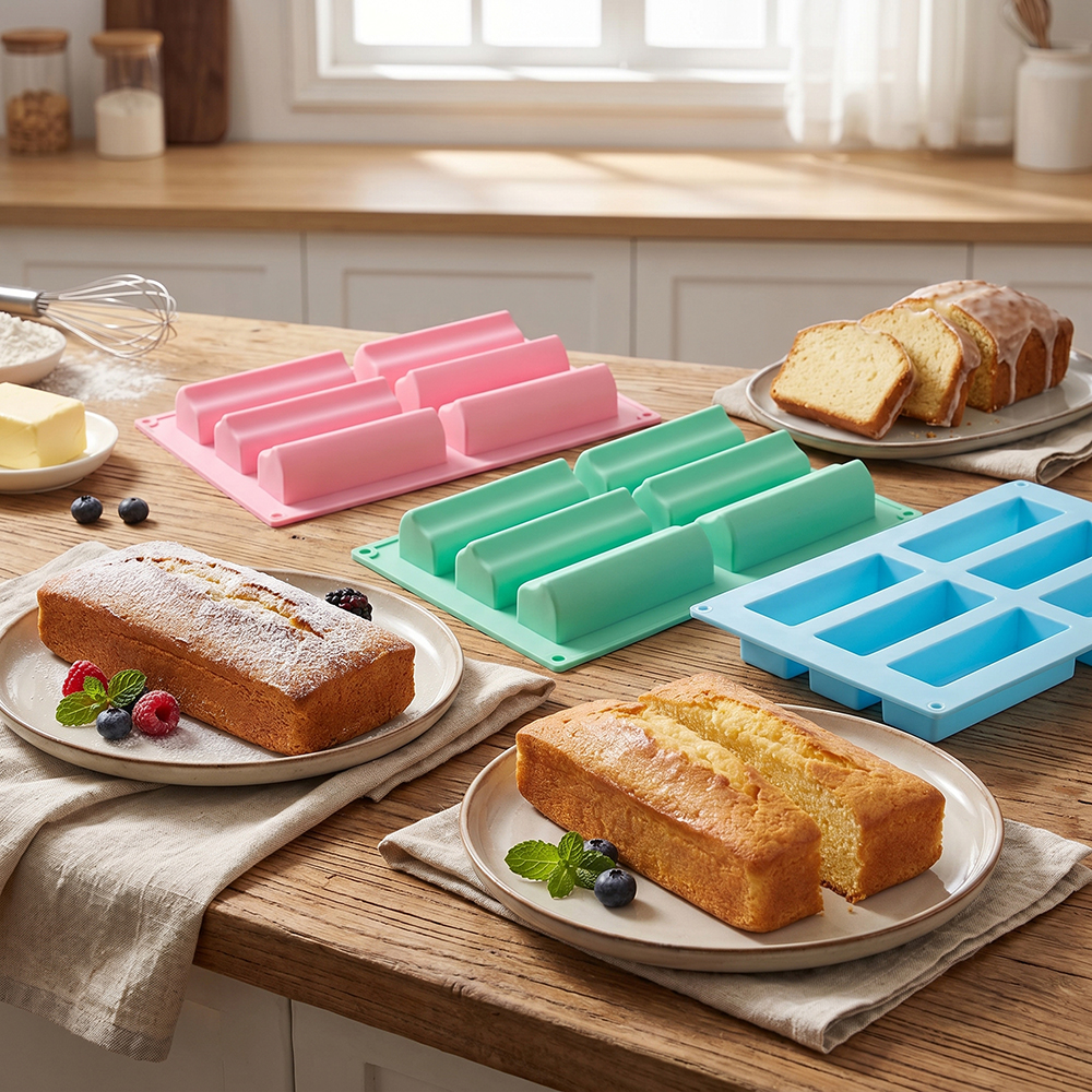 6-cavity groove tube cake tray – Donut Mold Silicone Bewertung und Preis