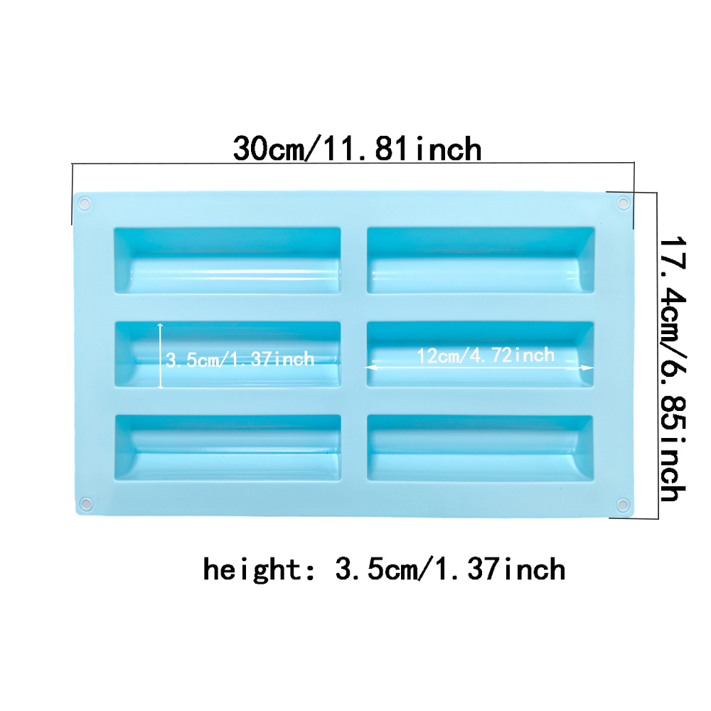 6-cavity groove tube cake tray – Donut Mold Silicone Bewertung und Preis