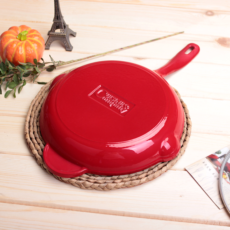 Enameled Cast Iron Skillet Sin – Cast Iron Corn Bewertung und Preis
