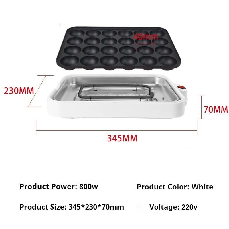 220V Chibi Maruko Baking Machi – Takoyaki Grill Plate Bewertung und Preis