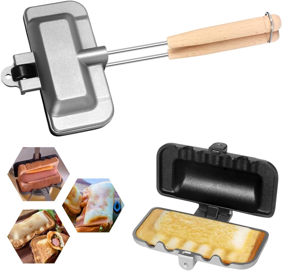 Double Sided Frying Pan, Sandw – Mini Pancake Griddle Bewertung und Preis