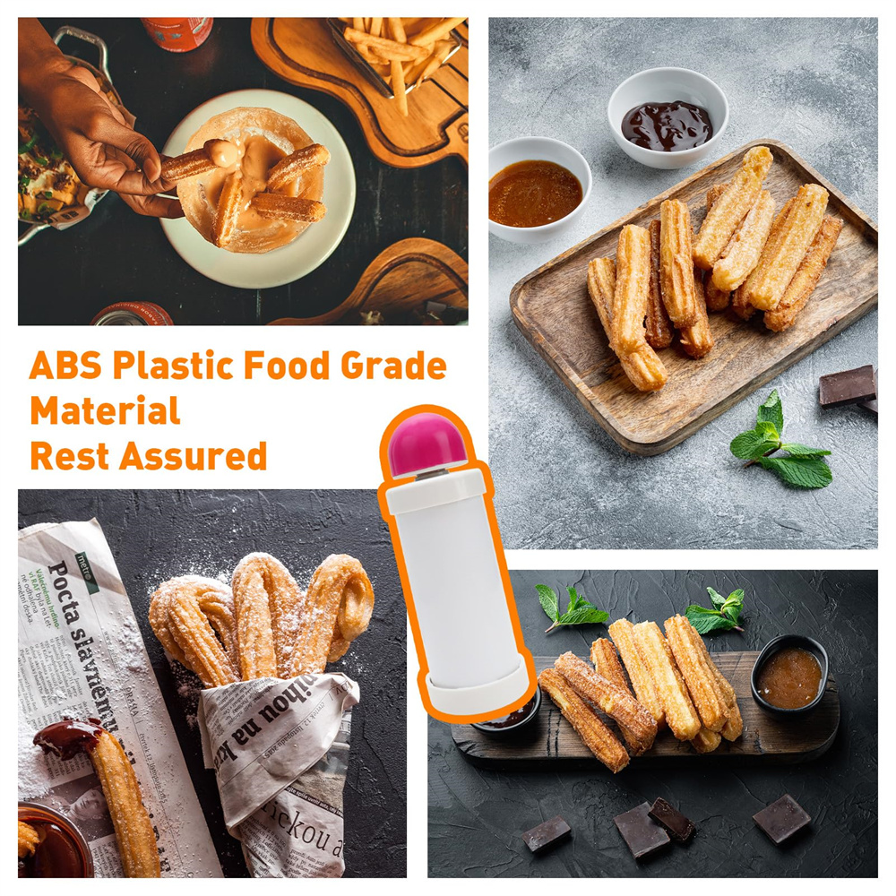 DIY Manual Cookie Press Maker  – Churros Maker Gun Bewertung und Preis