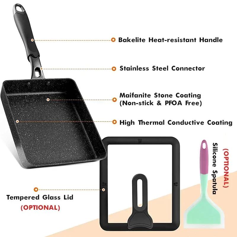 Japanese Omelette Pan / Tamago – Egg Waffle Pan Bewertung und Preis