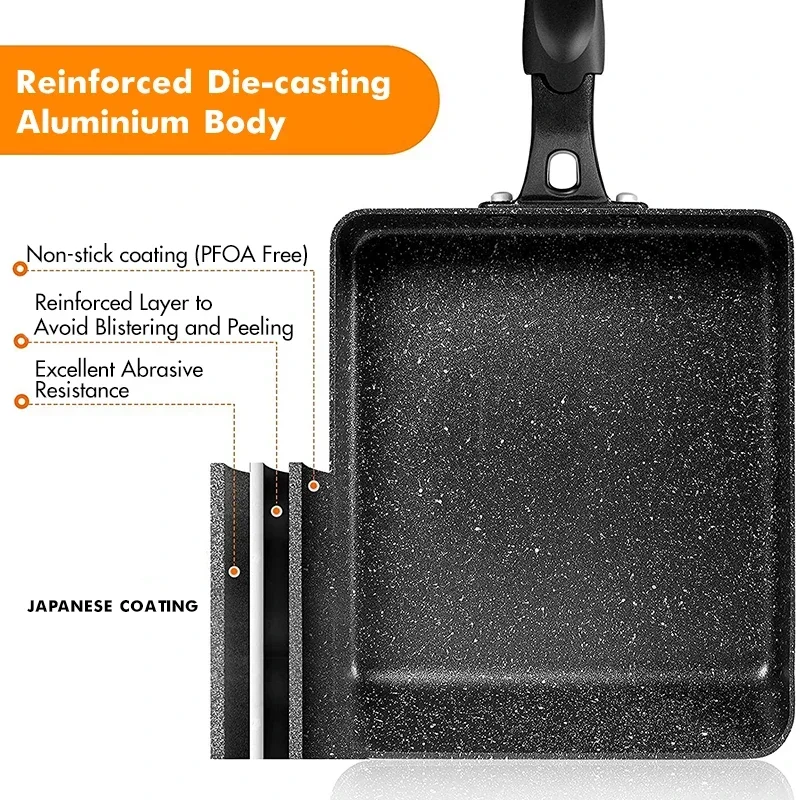 Japanese Omelette Pan / Tamago – Egg Waffle Pan Bewertung und Preis