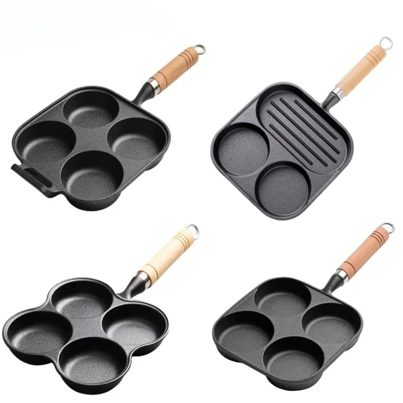JUSTINLAU 2/4-Hole Cast Iron O – Egg Waffle Pan Bewertung und Preis