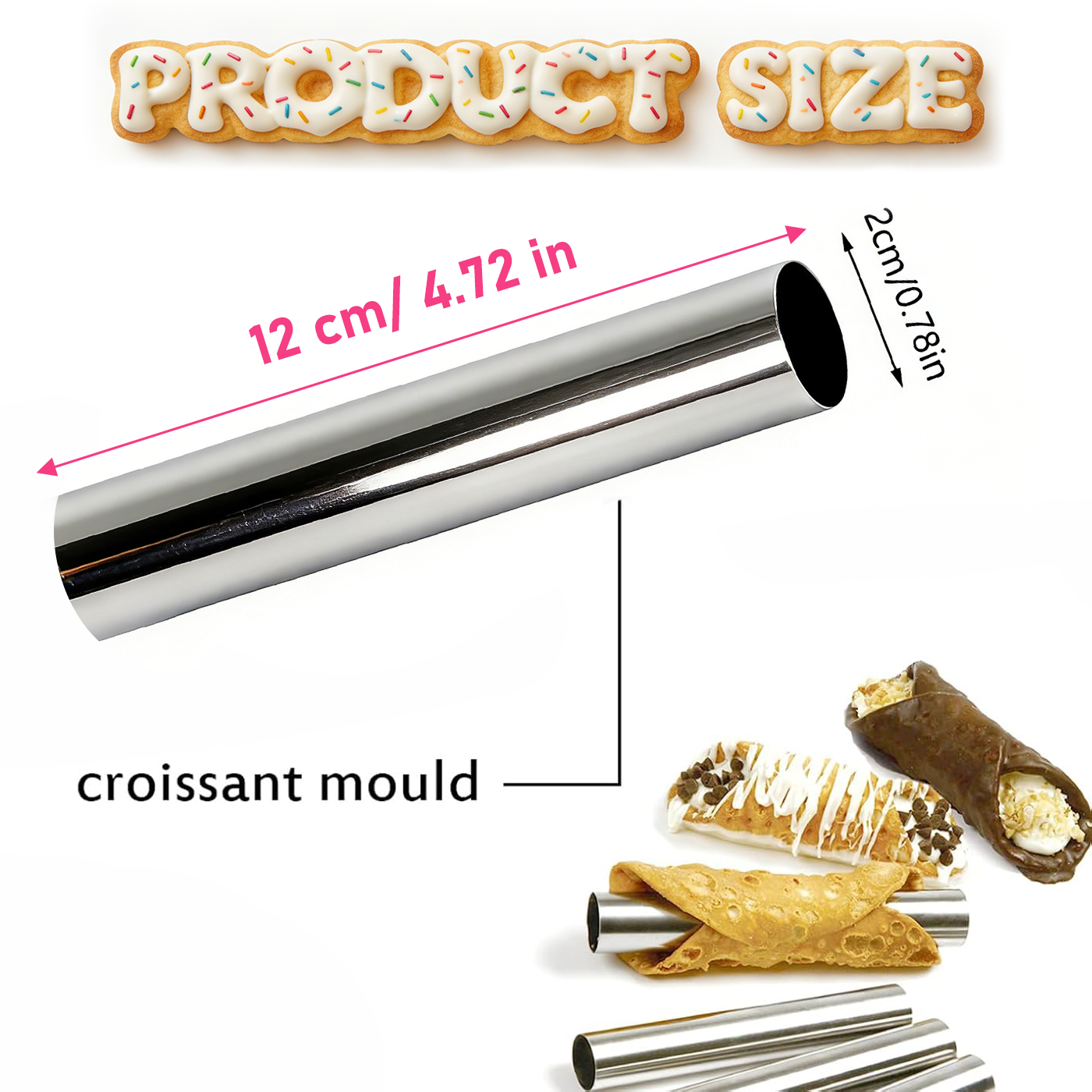 Cannoli Tubes Set, 10/20Pcs Fo – Danish Pancake Pan Bewertung und Preis
