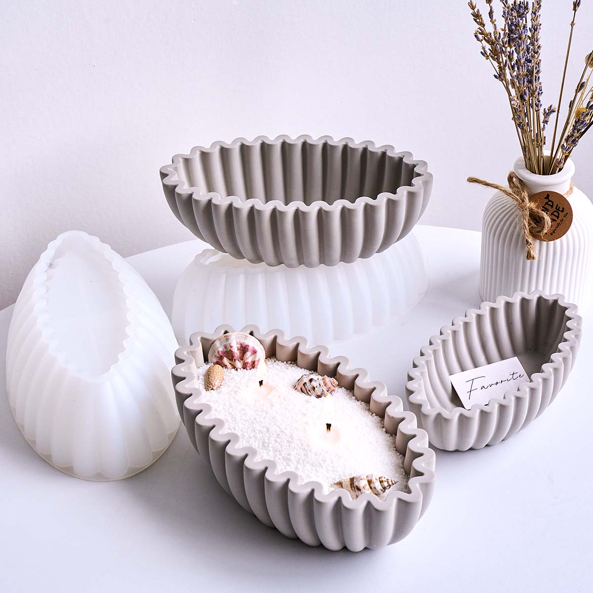 S/M/L Oval Striped Storage Bow – Potsticker Mold Bewertung und Preis