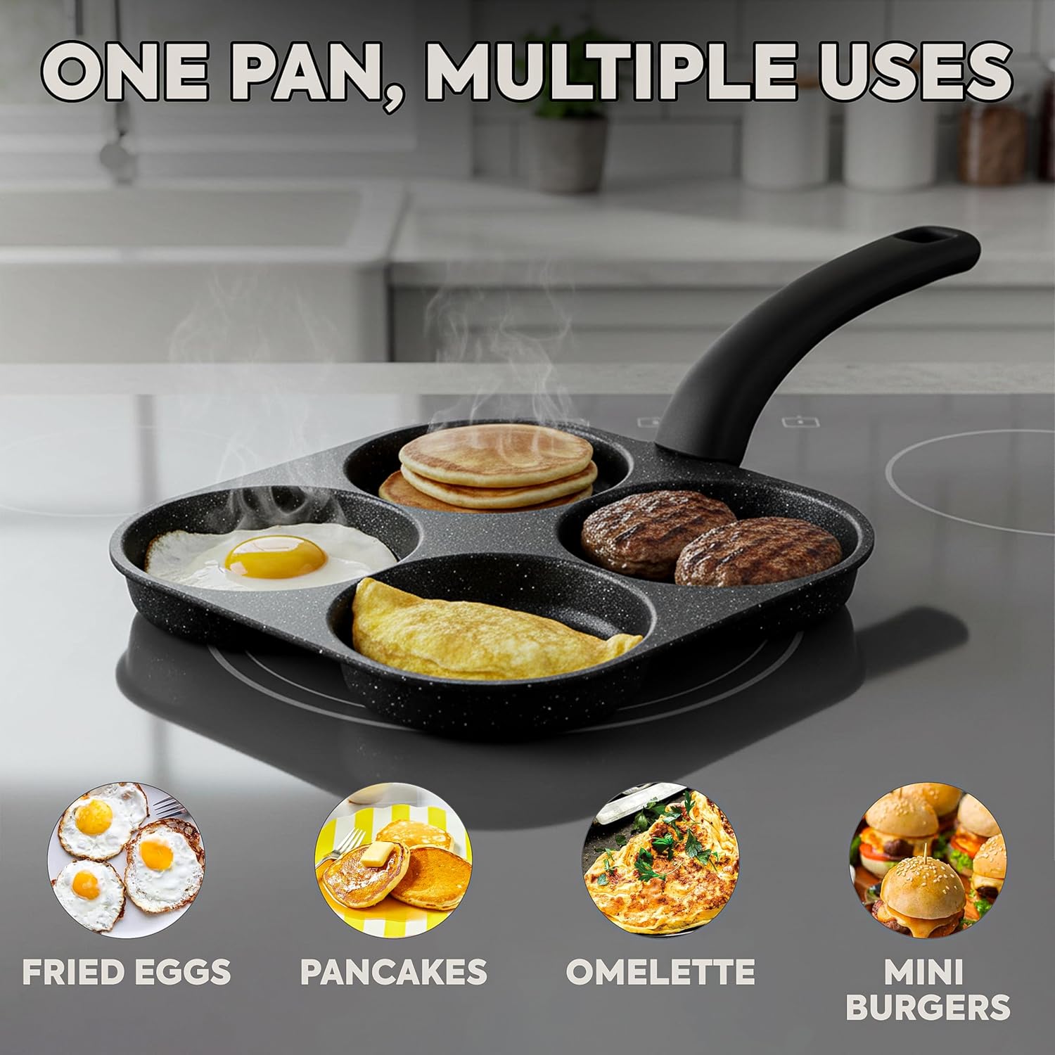 Egg Frying Pan Nonstick Pancak – Egg Waffle Pan Bewertung und Preis