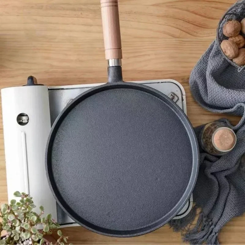 20cm Cast Iron Skillet Wooden  – Egg Waffle Pan Bewertung und Preis