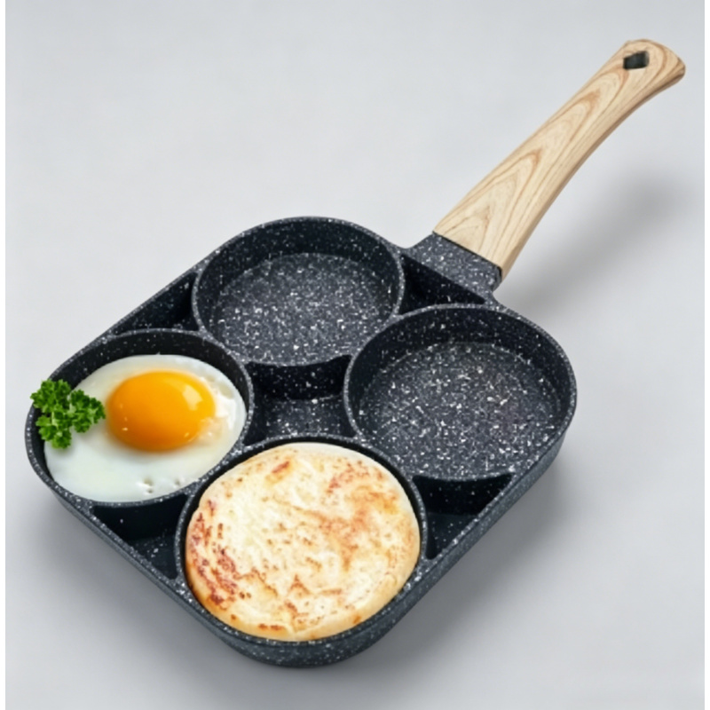 2/4-Hole Frying Pot Pan Thicke – Mini Pancake Griddle Bewertung und Preis